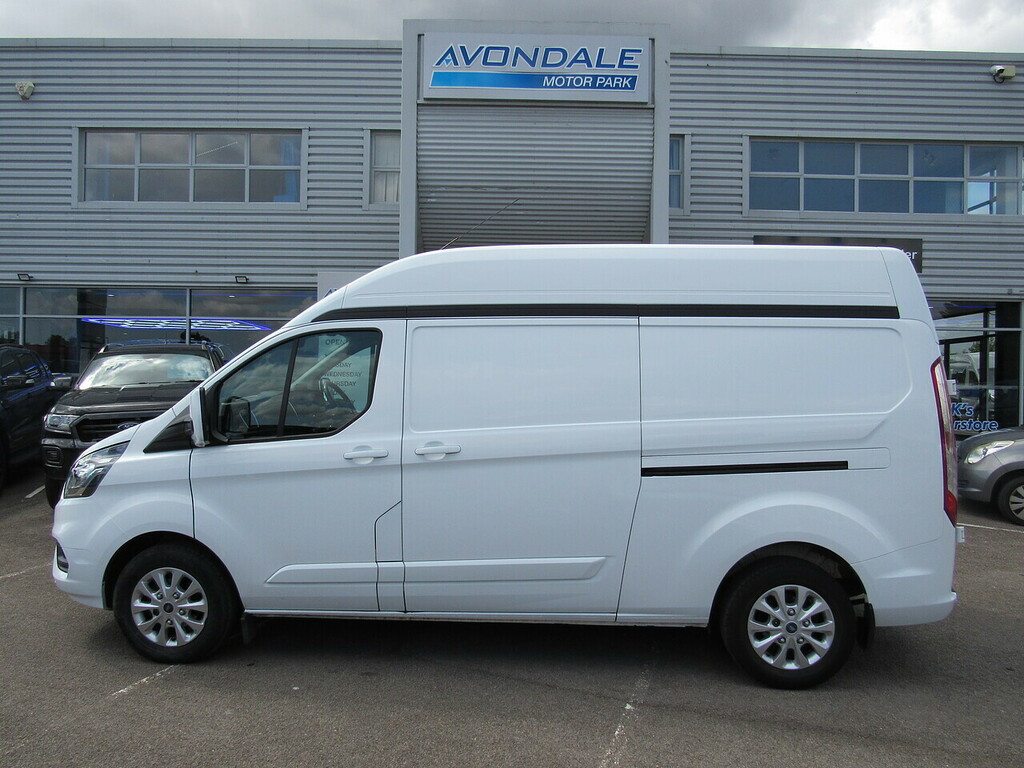 Ford Transit Custom 300 Ecoblue Limited L2 H2 Lwb High Roof White #3