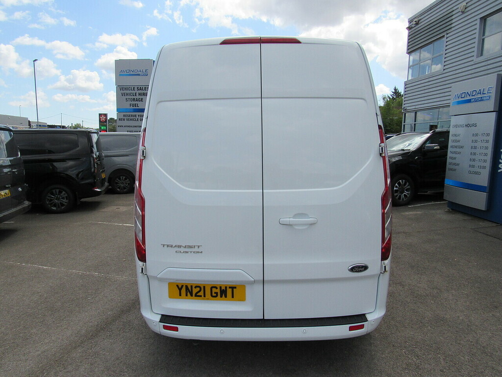 Ford Transit Custom 300 Ecoblue Limited L2 H2 Lwb High Roof White #5