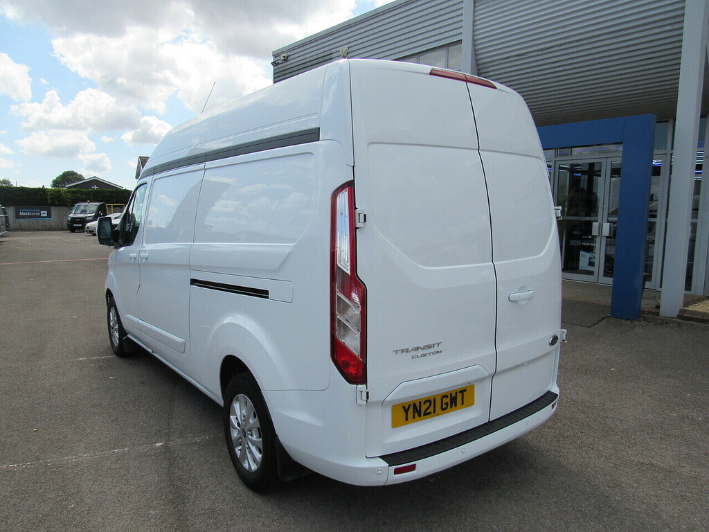 Ford Transit Custom 300 Ecoblue Limited L2 H2 Lwb High Roof White #4