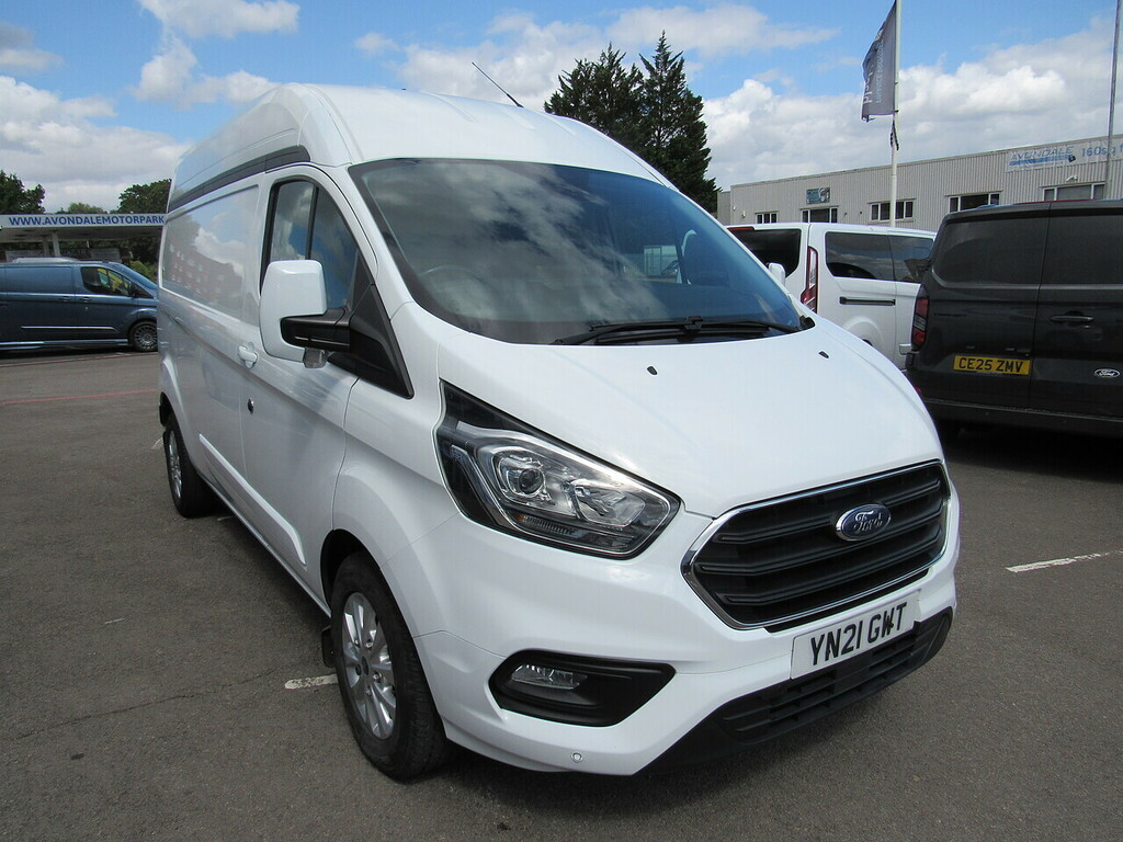 Ford Transit Custom 300 Ecoblue Limited L2 H2 Lwb High Roof White #6
