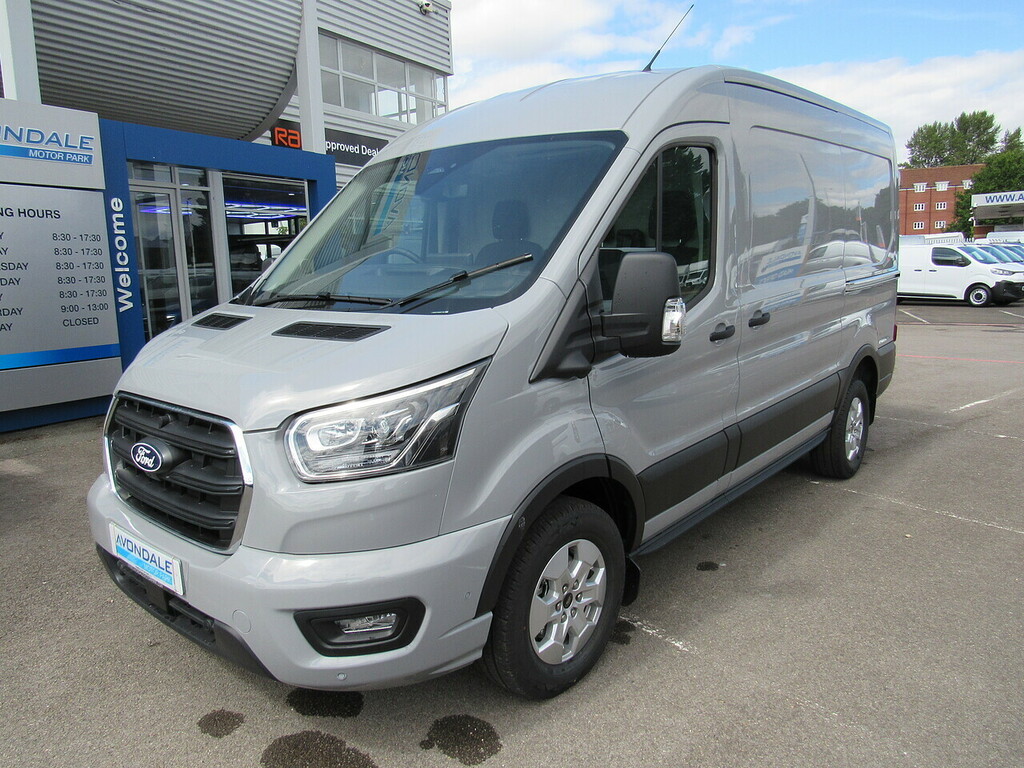 Ford Transit Custom 350 Ecoblue Limited Mwb L2 H2 With Every Grey
