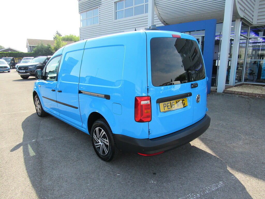 Volkswagen Caddy Maxi Tdi C20 Bluemotion Lwb British Gas Blue Euro 6 Van Blue #6