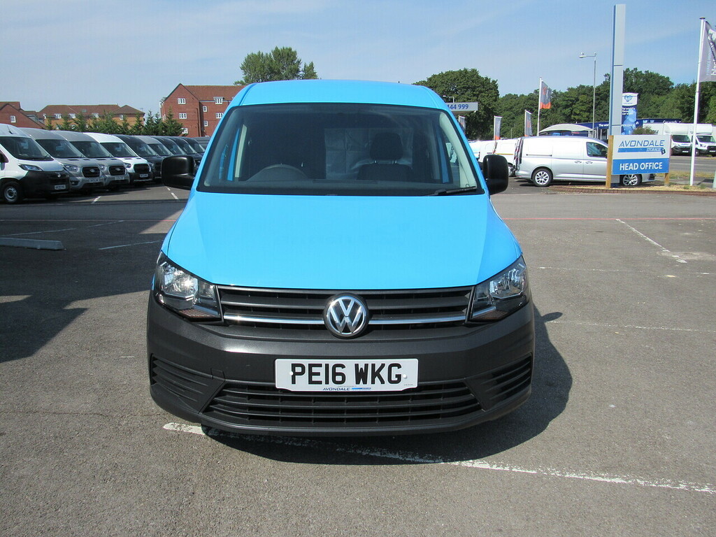 Volkswagen Caddy Maxi Tdi C20 Bluemotion Lwb British Gas Blue Euro 6 Van Blue #3