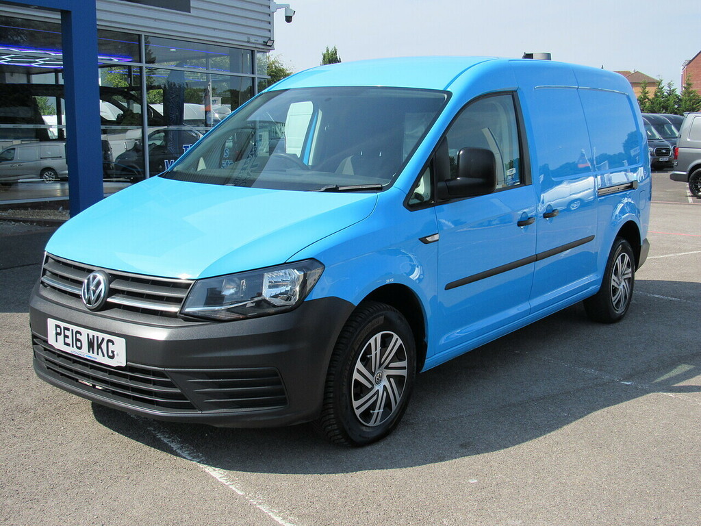 Volkswagen Caddy Maxi Tdi C20 Bluemotion Lwb British Gas Blue Euro 6 Van Blue #4