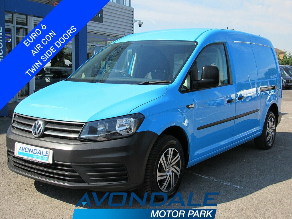 Volkswagen Caddy Maxi Tdi C20 Bluemotion Tech Ex British Gas Lwb Blue Eu Blue