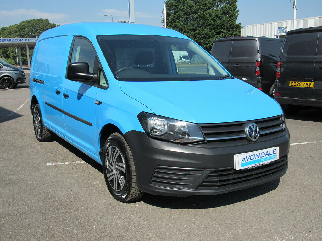 Volkswagen Caddy Maxi Tdi C20 Bluemotion Tech Ex British Gas Lwb Blue Eu PJ16CCD Blue #6