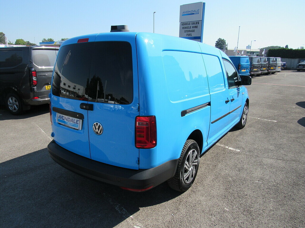 Volkswagen Caddy Maxi Tdi C20 Bluemotion British Gas Lwb Blue Van GC16WHL Blue #5