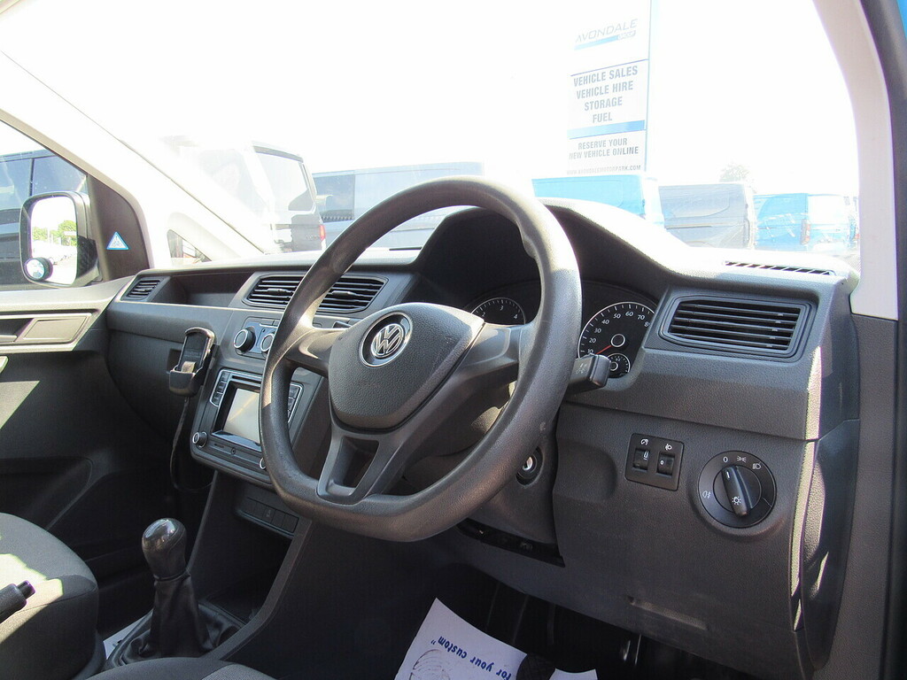 Volkswagen Caddy Maxi Tdi C20 Bluemotion British Gas Lwb Blue Van GC16WHL Blue #2
