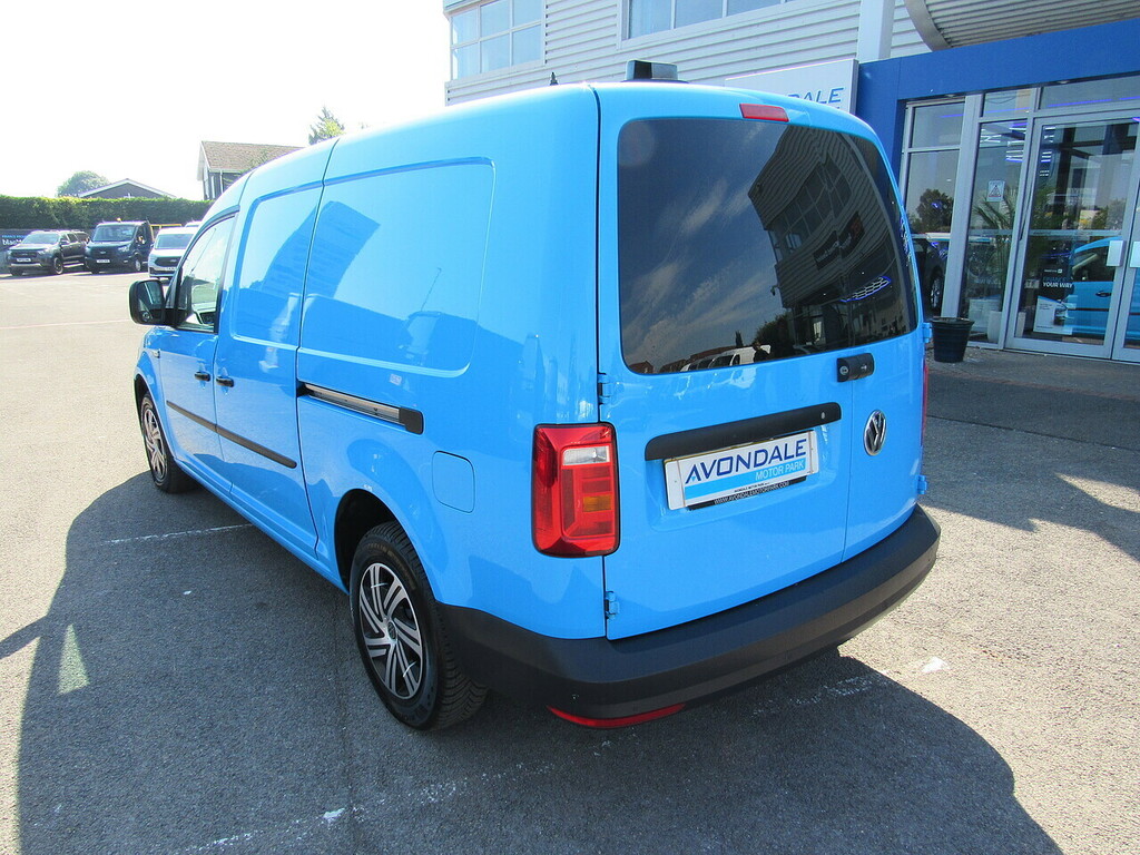 Volkswagen Caddy Maxi Tdi C20 Bluemotion Tech British Gas Van With Twin GC16WKK Blue #4
