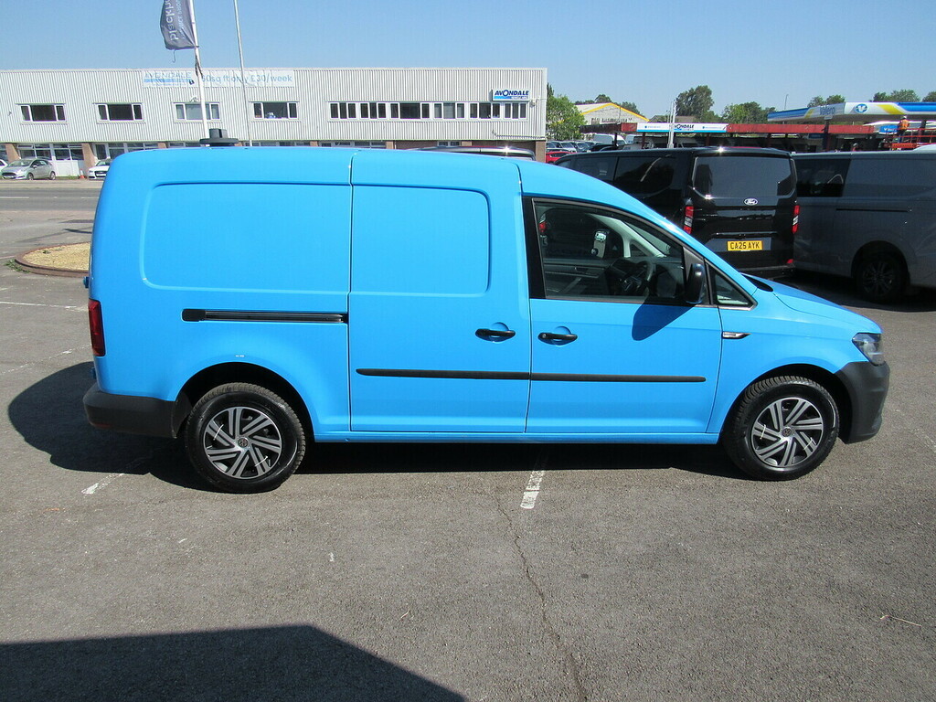 Volkswagen Caddy Maxi Tdi C20 Bluemotion Tech British Gas Van With Twin GC16WKK Blue #6