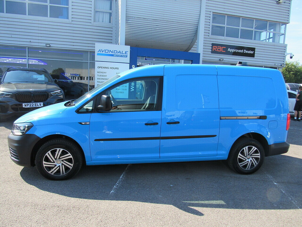 Volkswagen Caddy Maxi Tdi C20 Bluemotion Tech British Gas Van With Twin GC16WKK Blue #3