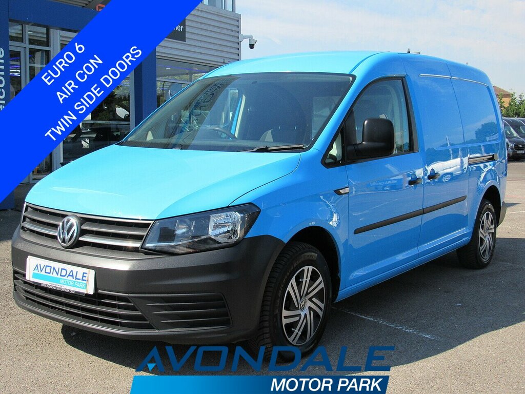 Volkswagen Caddy Maxi Tdi C20 Bluemotion Tech British Gas Van With Twin Blue