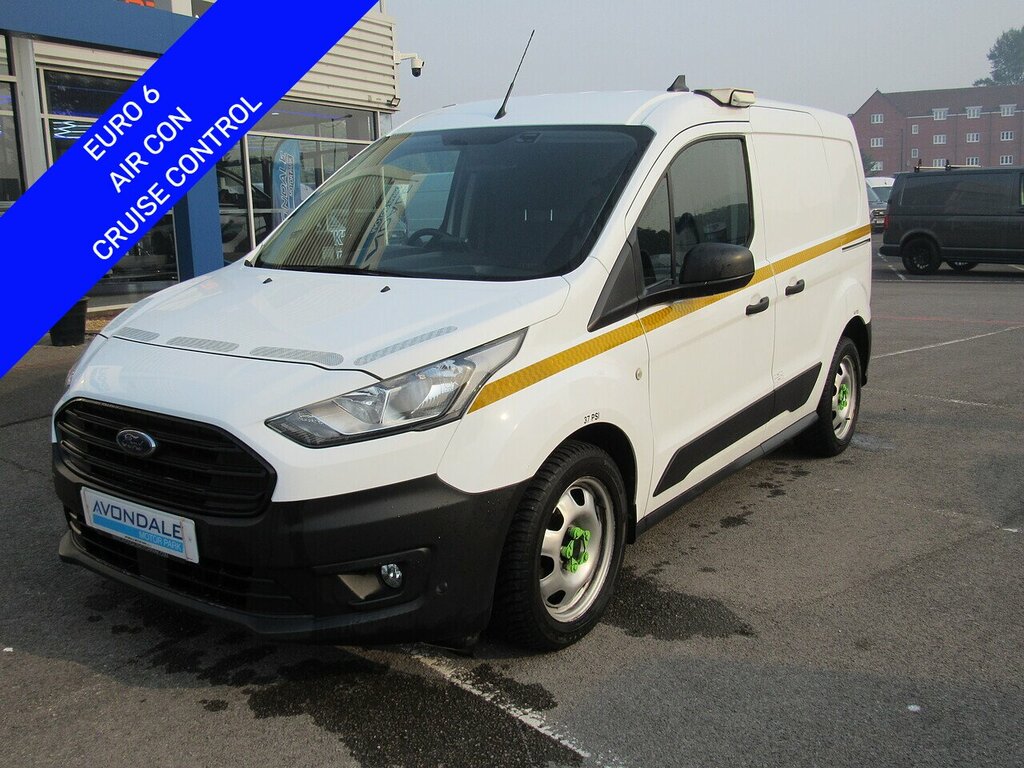 Ford Transit Connect 220 Ecoblue L1 Euro 6 With Air Con Work Lamps And White