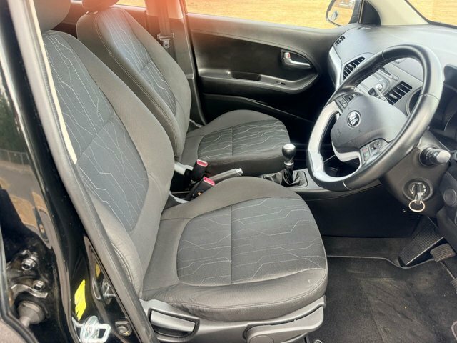 Kia Picanto 1.0 2 Hatchback Euro 5 68 Bhp Black #5