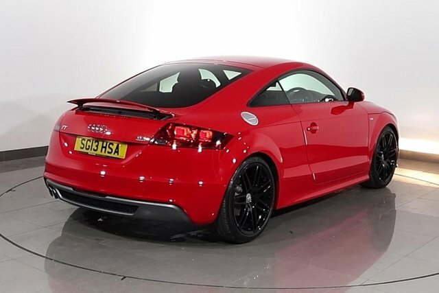 Audi TT 2.0 Tdi Black Edition Coupe Quat Red