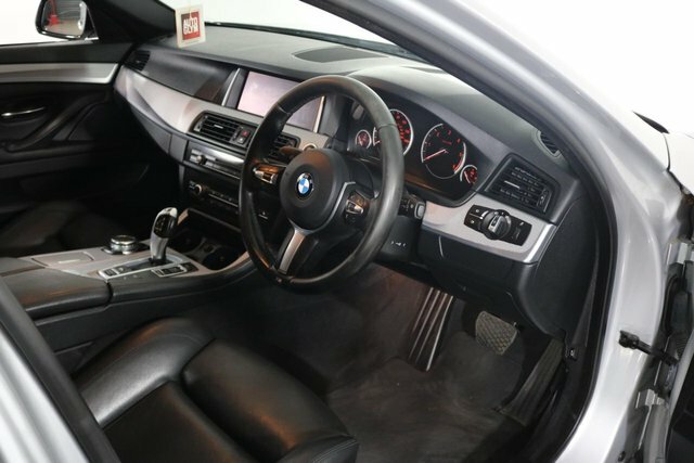 BMW 5 Series 2.0 520D M Sport Saloon Euro 6 S Silver #6