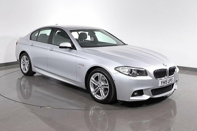 BMW 5 Series 2.0 520D M Sport Saloon Euro 6 S Silver
