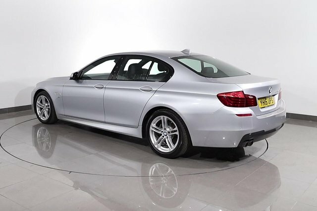 BMW 5 Series 2.0 520D M Sport Saloon Euro 6 S Silver #5