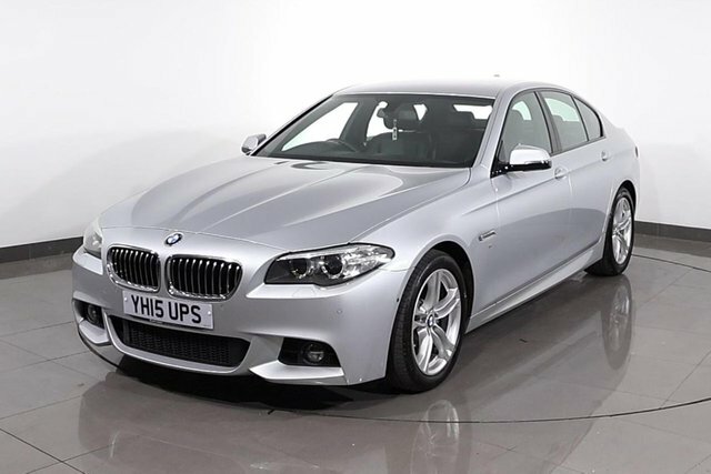 BMW 5 Series 2.0 520D M Sport Saloon Euro 6 S Silver #4