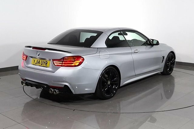BMW 4 Series 2.0 420D M Sport Convertible Euro Silver #2