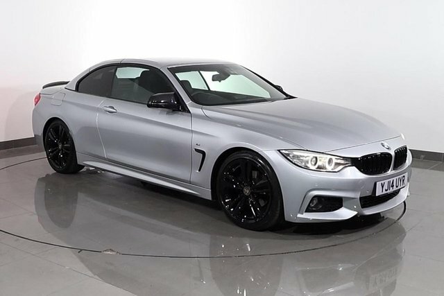 BMW 4 Series 2.0 420D M Sport Convertible Euro Silver