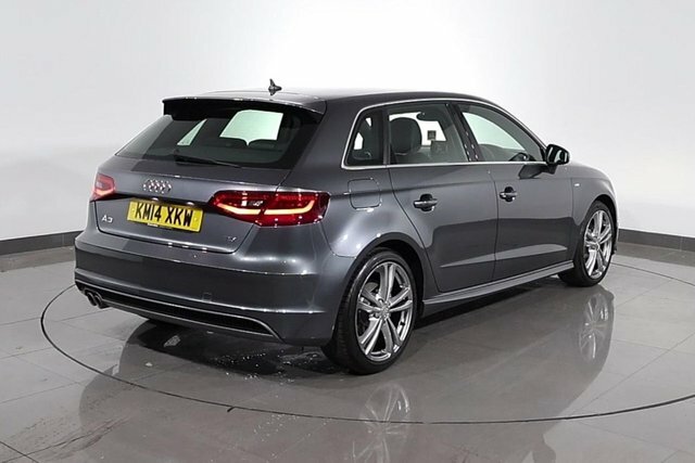 Audi A3 2.0 Tdi S Line Sportback Euro 6 KM14XKW Grey #2