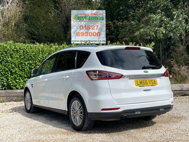 Ford S-Max 1.5T Ecoboost Zetec Mpv White #2