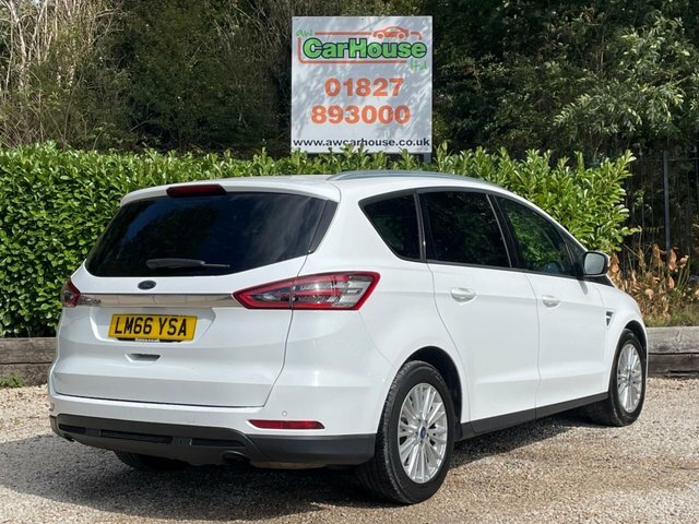 Ford S-Max 1.5T Ecoboost Zetec Mpv White #5