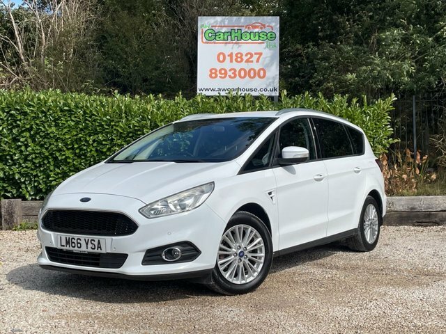 Ford S-Max 1.5T Ecoboost Zetec Mpv White #4