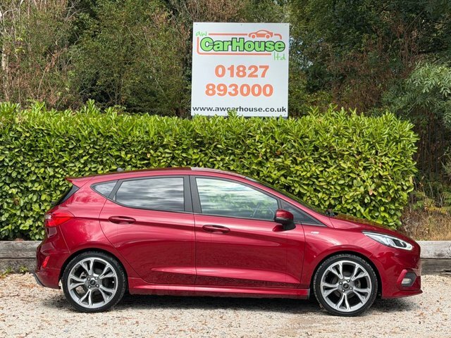Ford Fiesta 1.0T Ecoboost St-line Hatchback Red #5