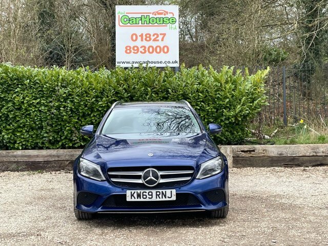 Mercedes-Benz C Class 2.0 C220d Amg Line Saloon G-tronic Eur Silver #8