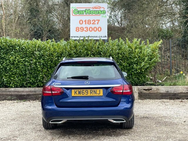 Mercedes-Benz C Class 1.5 C200 Mhev Eq Blue #6