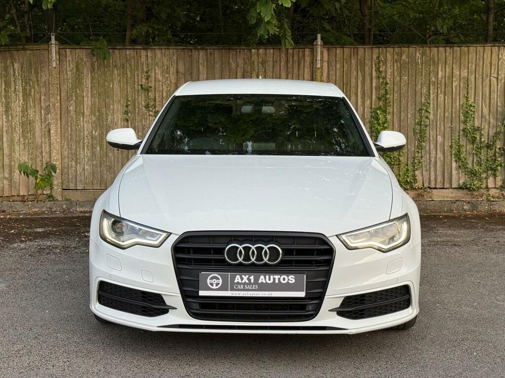 Audi A6 Saloon Black Edition White #2