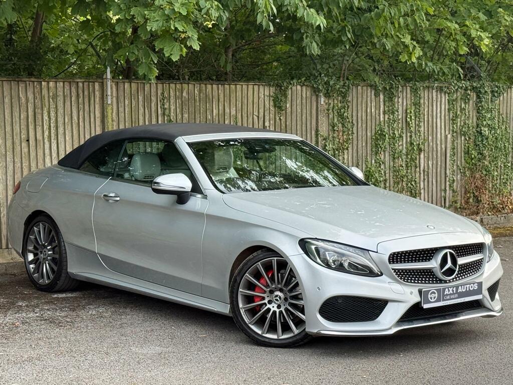 Mercedes-Benz C Class Amg Line Silver #5