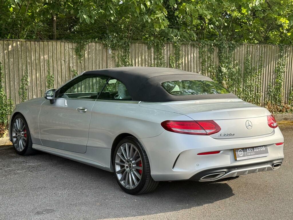 Mercedes-Benz C Class Amg Line Silver #4