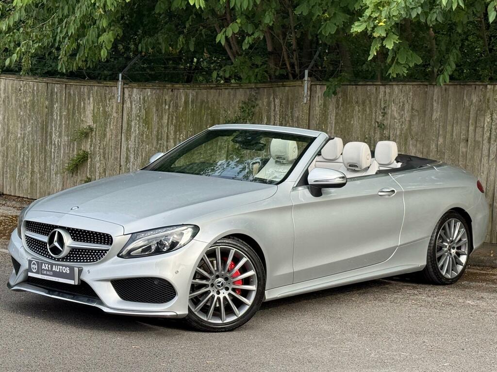 Mercedes-Benz C Class Amg Line Silver #3