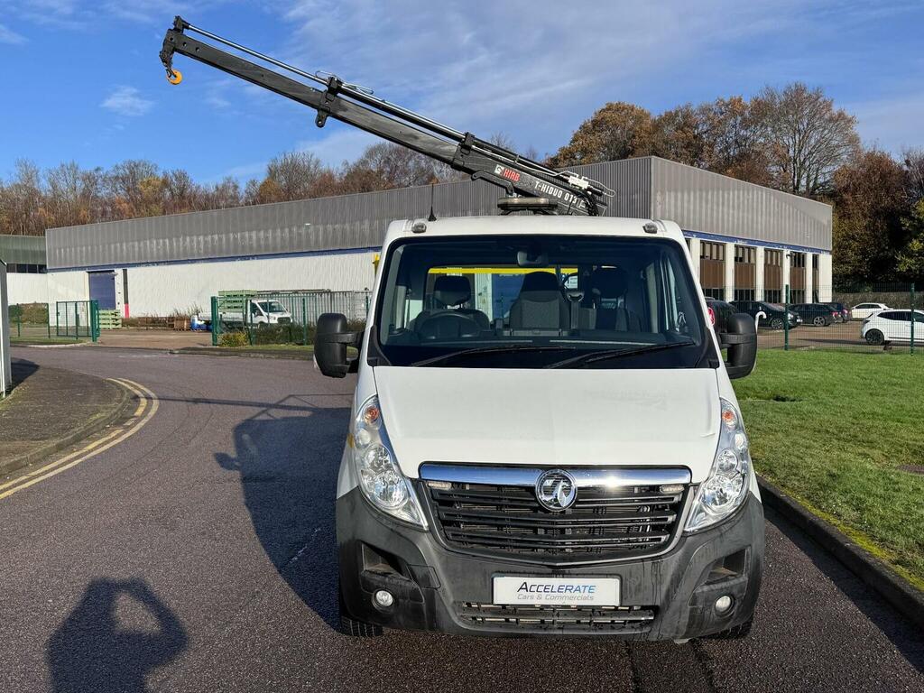 Vauxhall Movano Dropside 2.3 Cdti 3500 Biturbo Rwd L3 H1 Euro 6 White #2