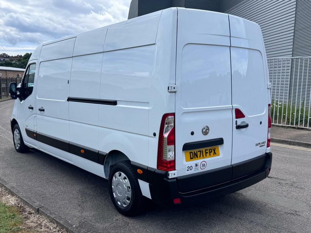 Vauxhall Movano Panel Van 2.3 Cdti 3500 Biturbo Edition Fwd L3 H2 White #5