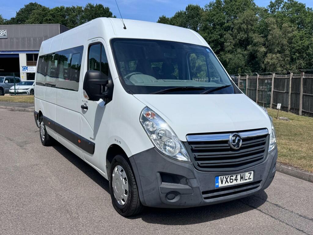 Vauxhall Movano Minibus 2.3 Cdti L3h2 F3900 201464 White