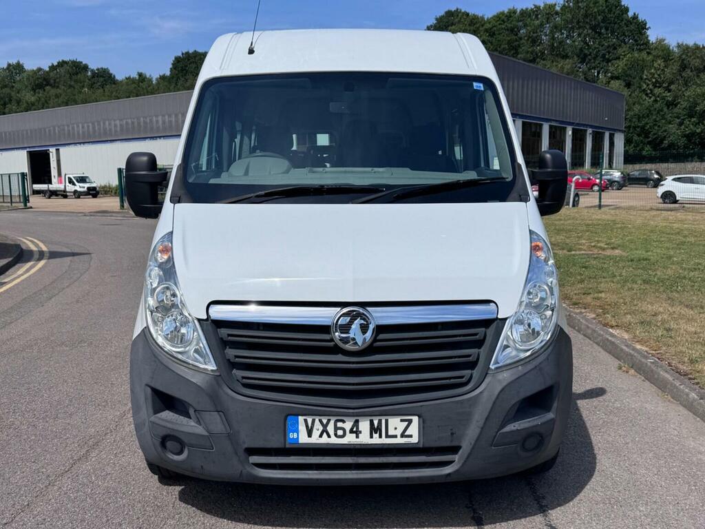 Vauxhall Movano Minibus 2.3 Cdti L3h2 F3900 201464 White #2