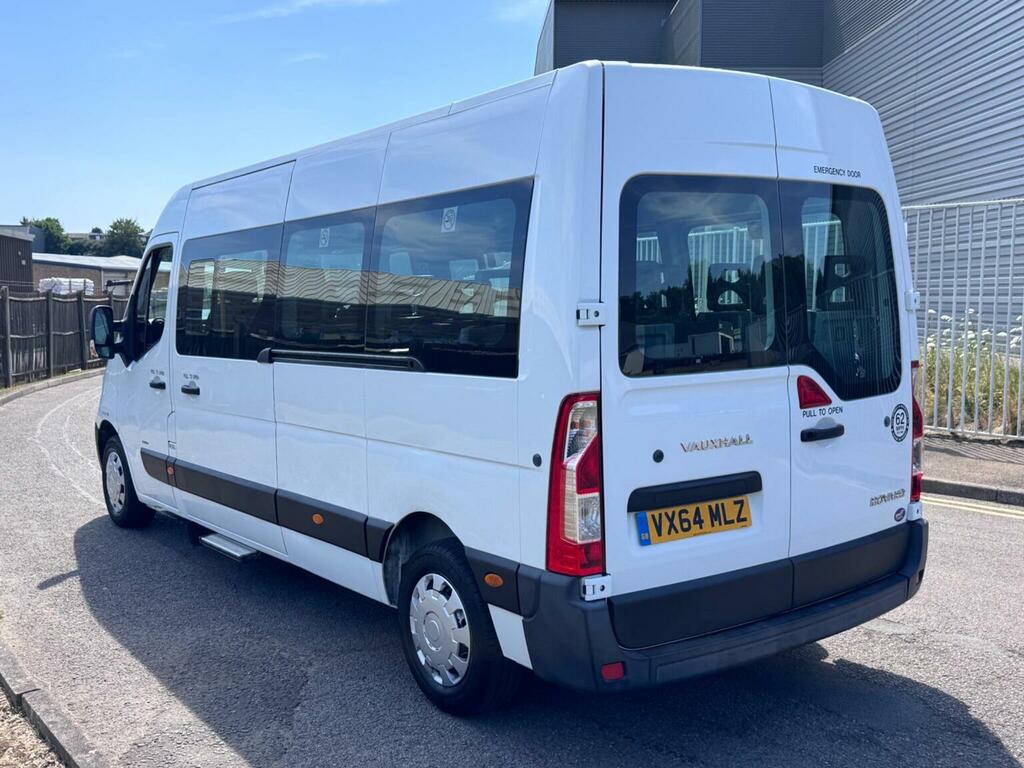 Vauxhall Movano Minibus 2.3 Cdti L3h2 F3900 201464 White #4
