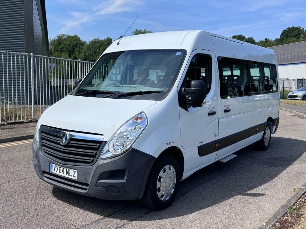 Vauxhall Movano Minibus 2.3 Cdti L3h2 F3900 201464 White #3