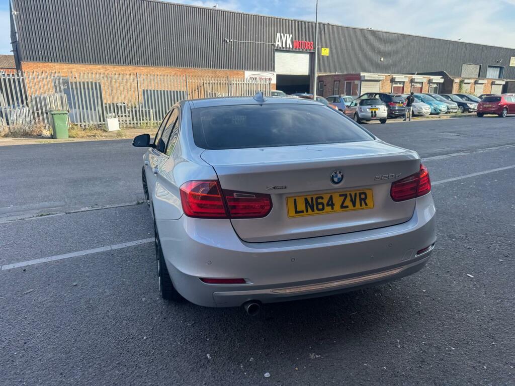 BMW 3 Series 318D M Sport White #15