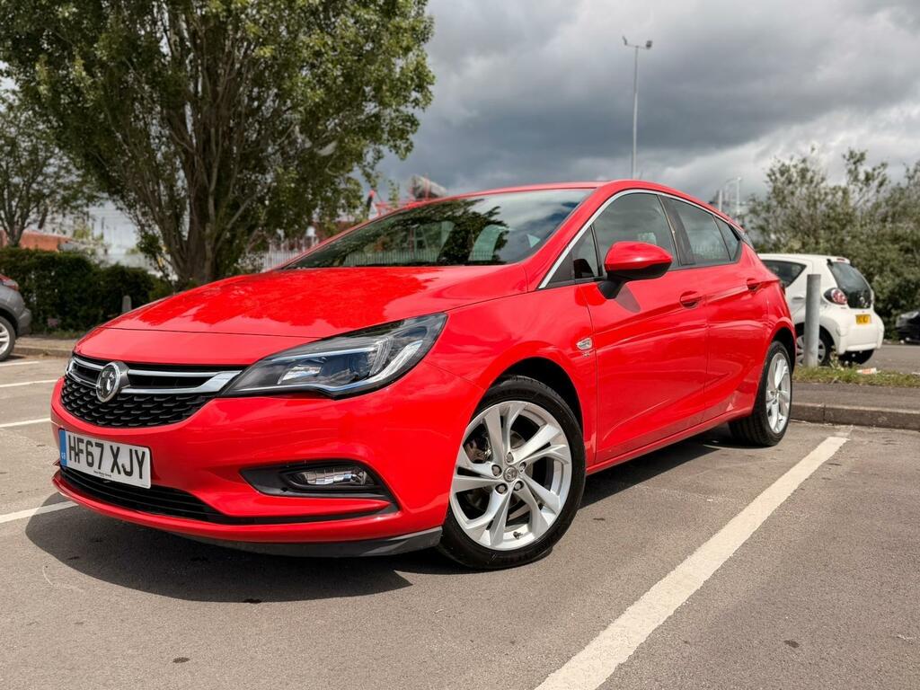 Vauxhall Astra Sri Red