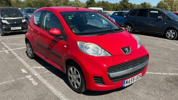 Peugeot 107 Urban Red