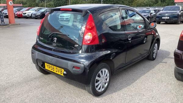 Peugeot 107 Kiss Black #3