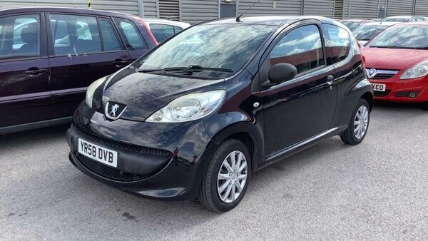 Peugeot 107 Kiss Black #2