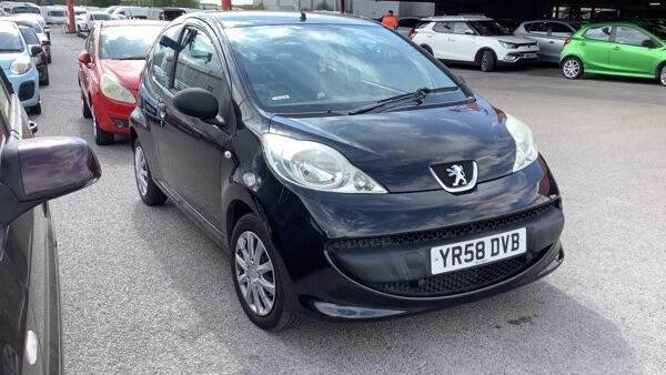 Peugeot 107 Kiss Black