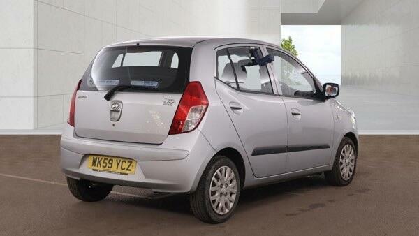 Hyundai I10 Es WK59YCZ Silver #4