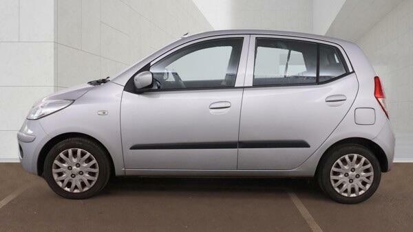 Hyundai I10 Es WK59YCZ Silver #6